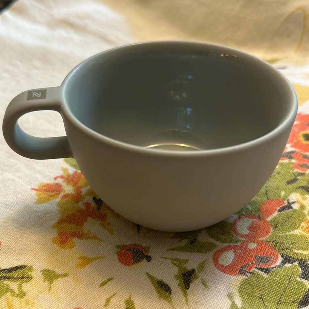 PORCELAIN COFFEE MUGS -by Nespresso set of 2